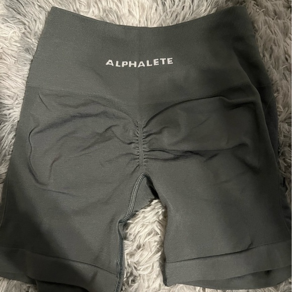 Alphalete Charcoal Bike Shorts - Picture 2 of 3